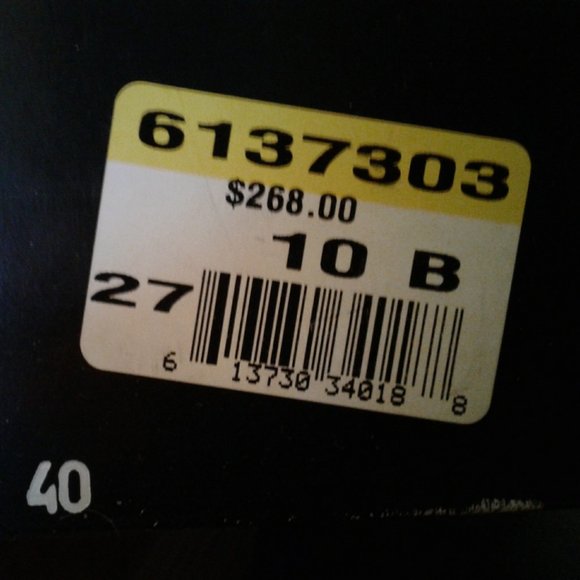 Bravo Browns🌸Black Leather Boots Size 10B or 40 - Picture 9 of 10